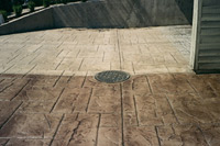 Click on the image to see the detailed photo page of this concrete tinting and restoration picture....