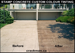 To the custom concrete coulour tinting Photo Gallery...