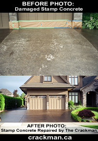 Click here for more... We specialize in custom colour tinting of all stamped concrete including driveways, patios and concrete swimming pool decks...