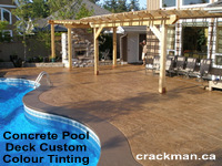 Click on the image to see the detailed photo page of this concrete tinting and restoration picture....