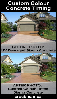 To the custom concrete coulour tinting Photo Gallery...